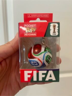 Pocket Pop! FIFA Multi-Color Soccer Ball Keychain